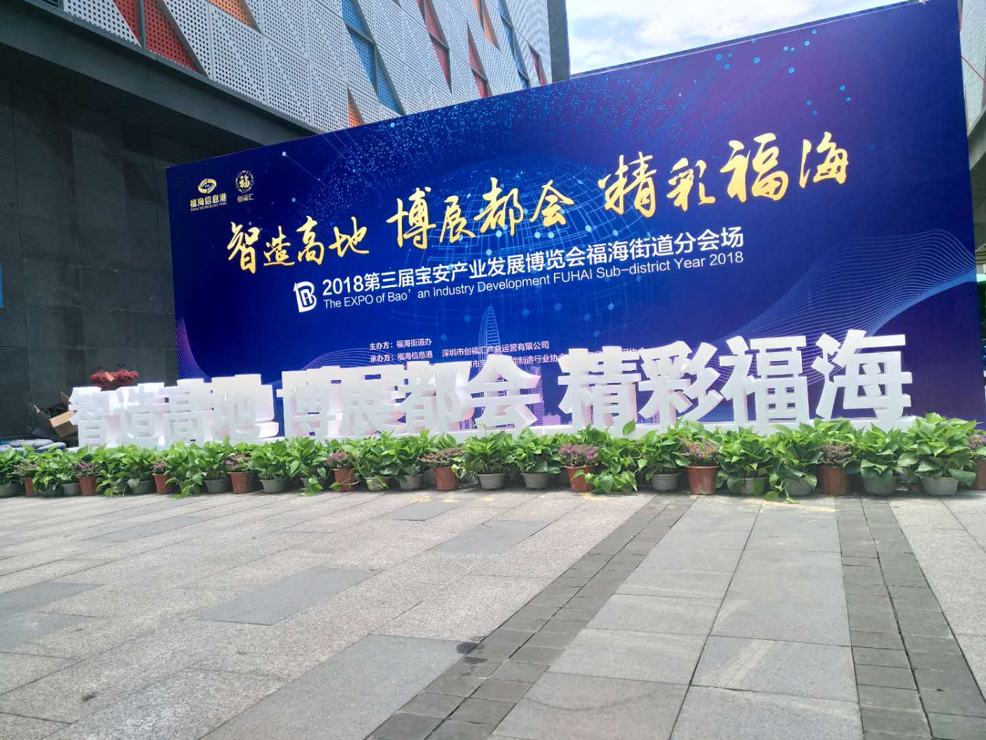 2018年第三届宝安产业发展博览会福海街道分会场-水蜜桃在线免费视频展会